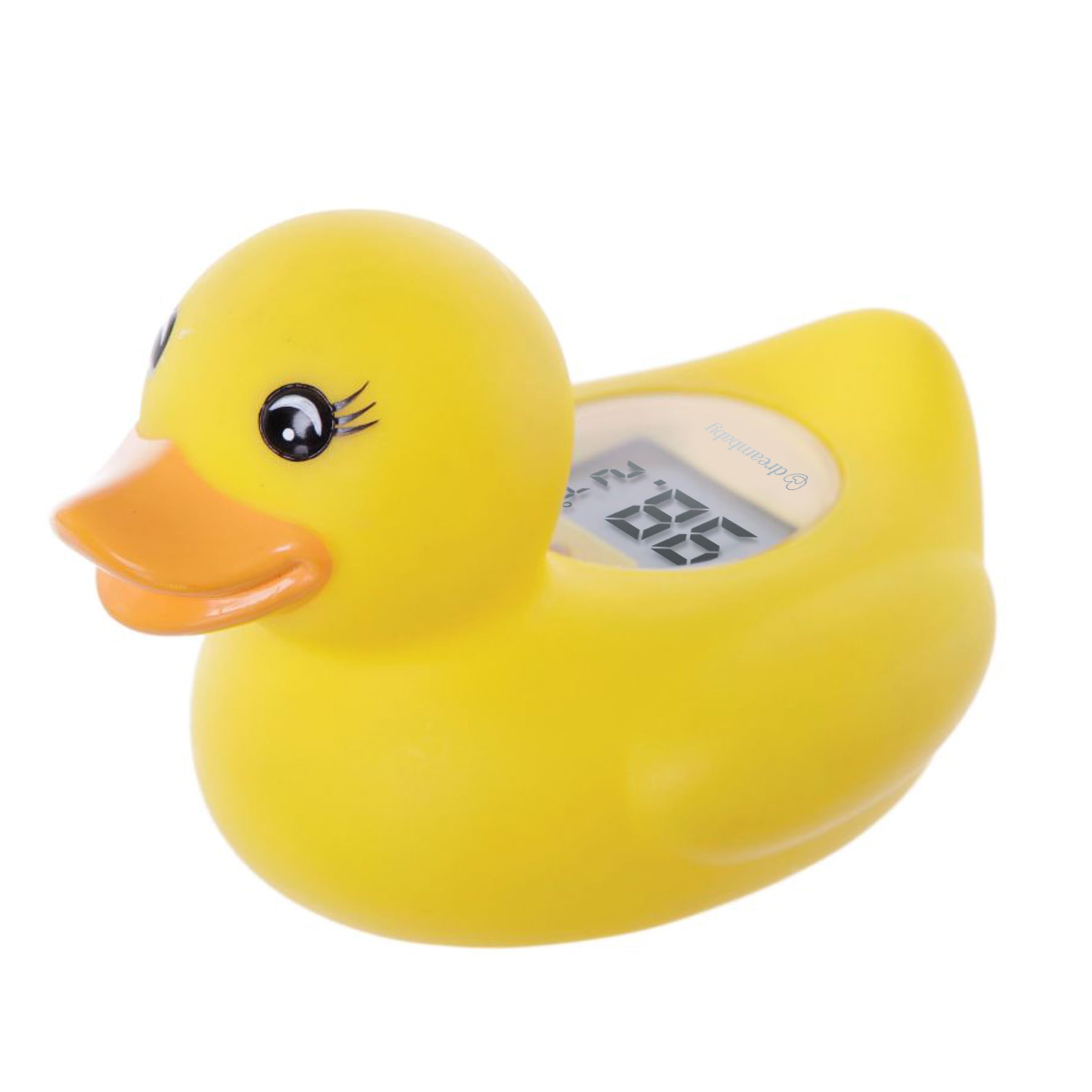Dreambaby Duck Baby Bath Thermometer - Instant Results, Digital Temp Reader for Newborns - Fun Floating Toy